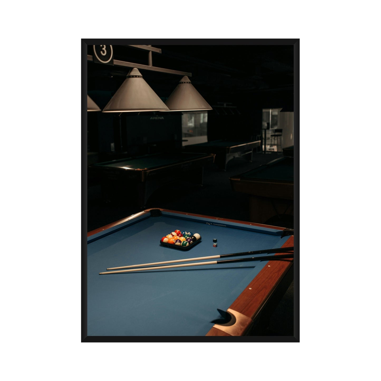 Billiard Poster