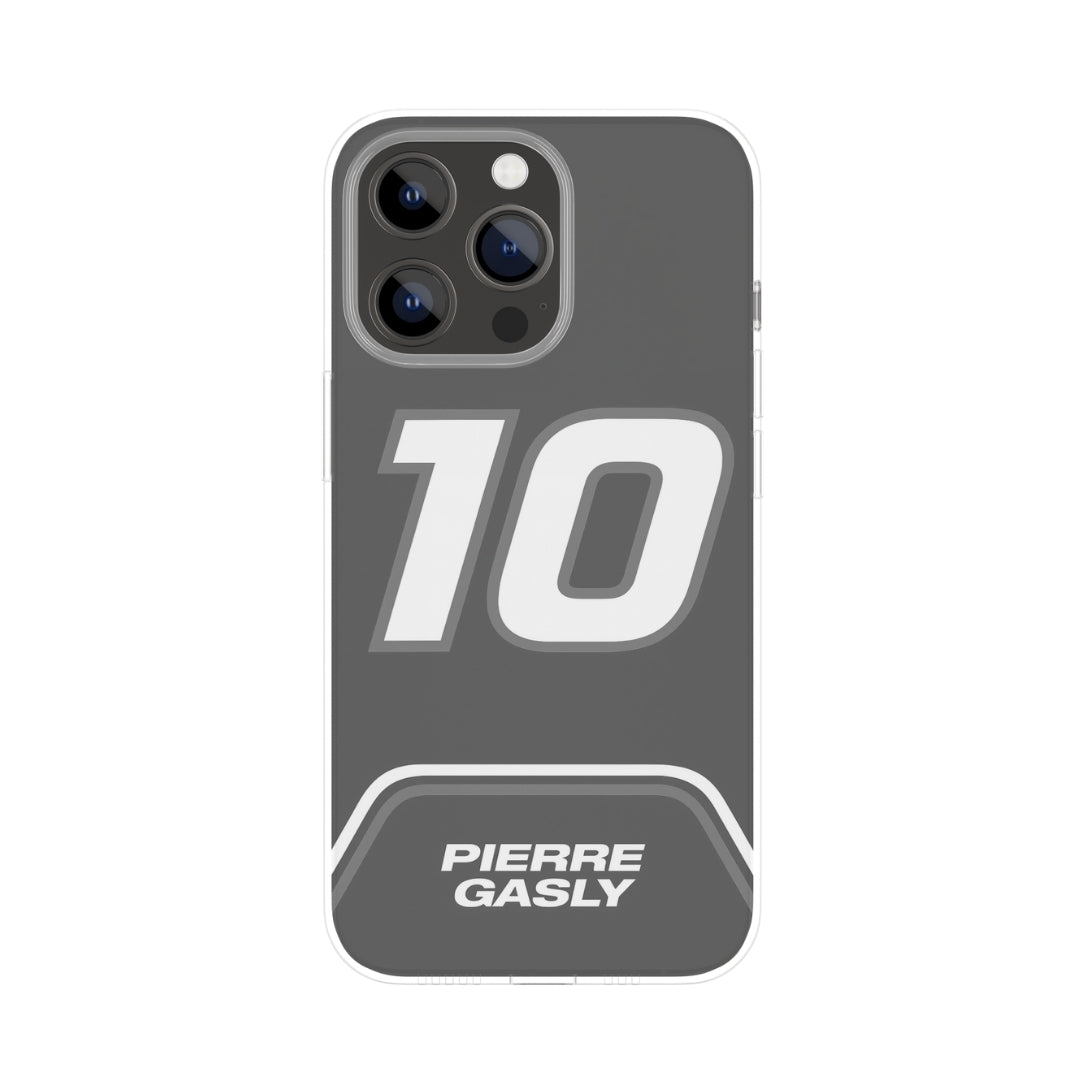 Alpine iPhone case "Pierre Gasly"