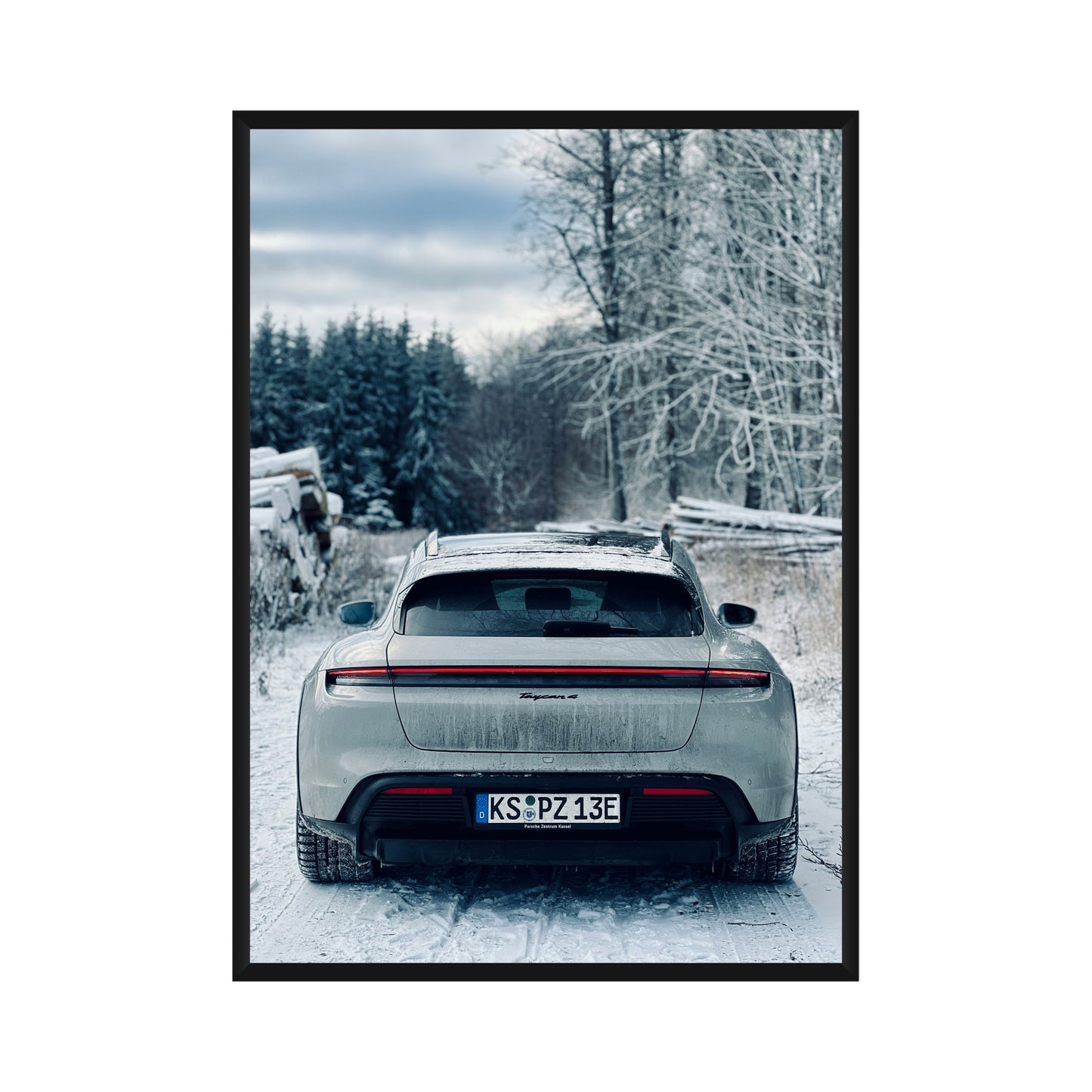 Porsche Taycan Poster