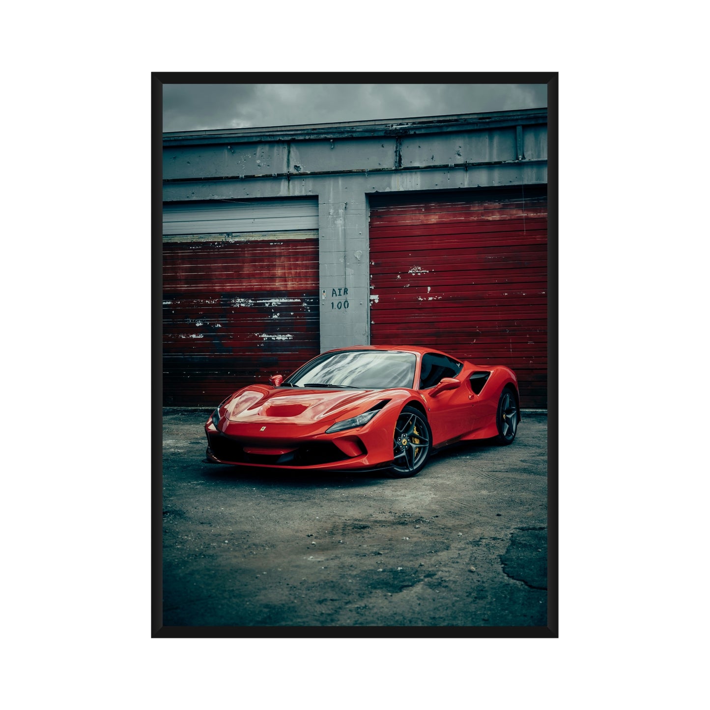 Ferrari F8 Poster