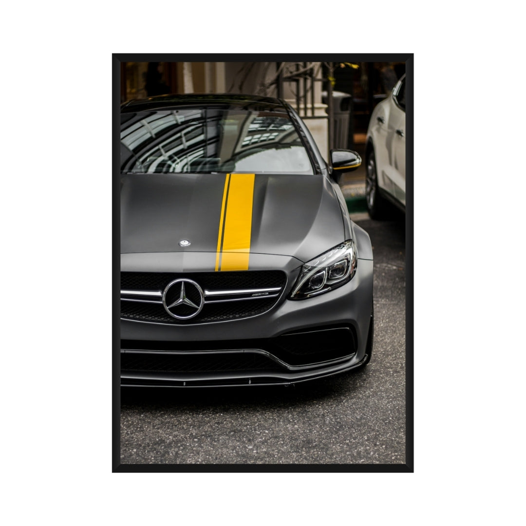 Mercedes C63 AMG Poster
