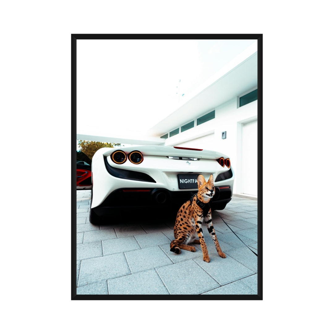 Ferrari F8 Poster