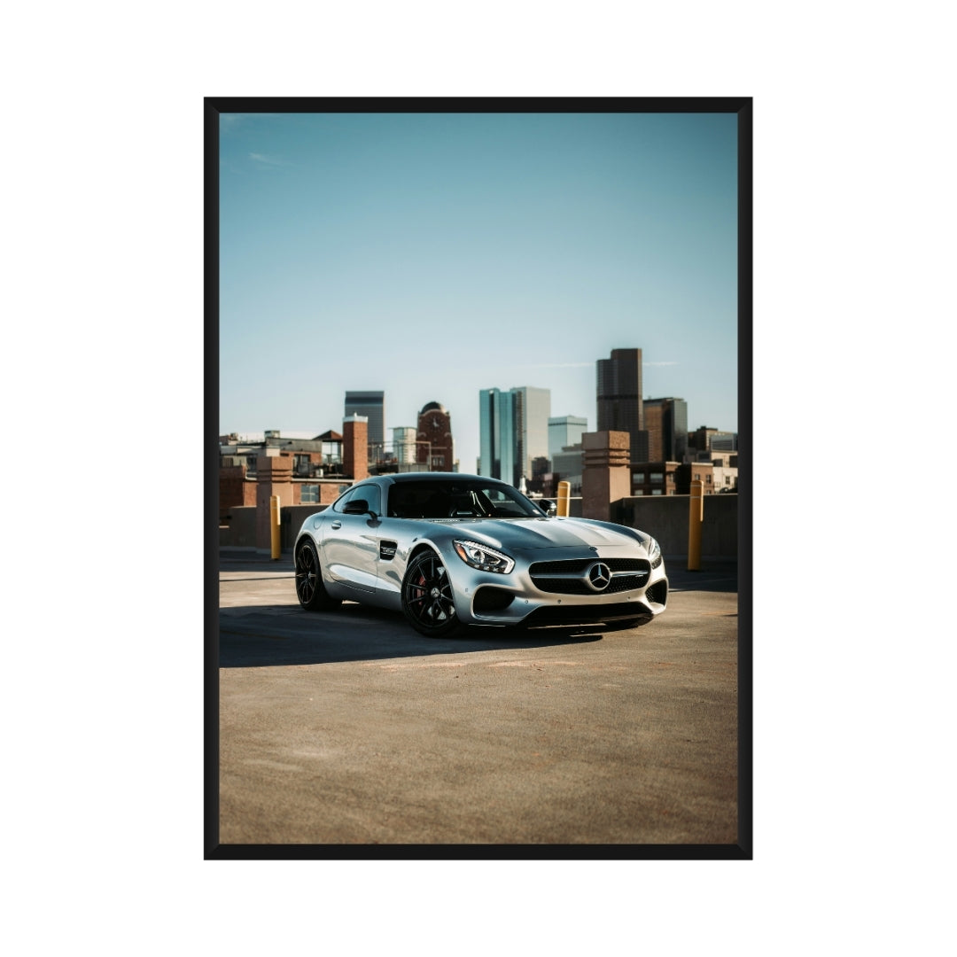 Mercedes AMG GT Poster