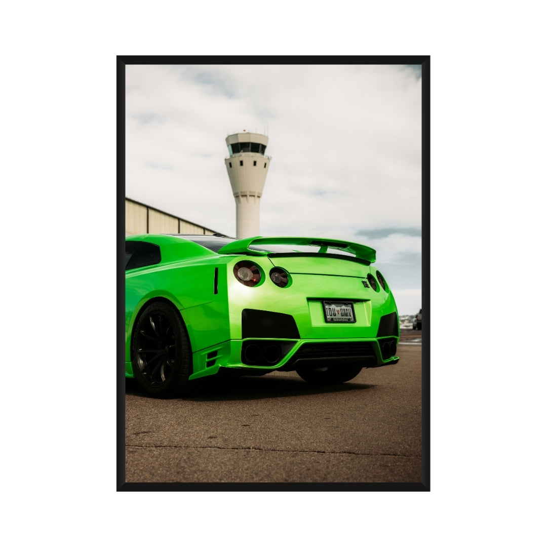 Nissan GTR Poster