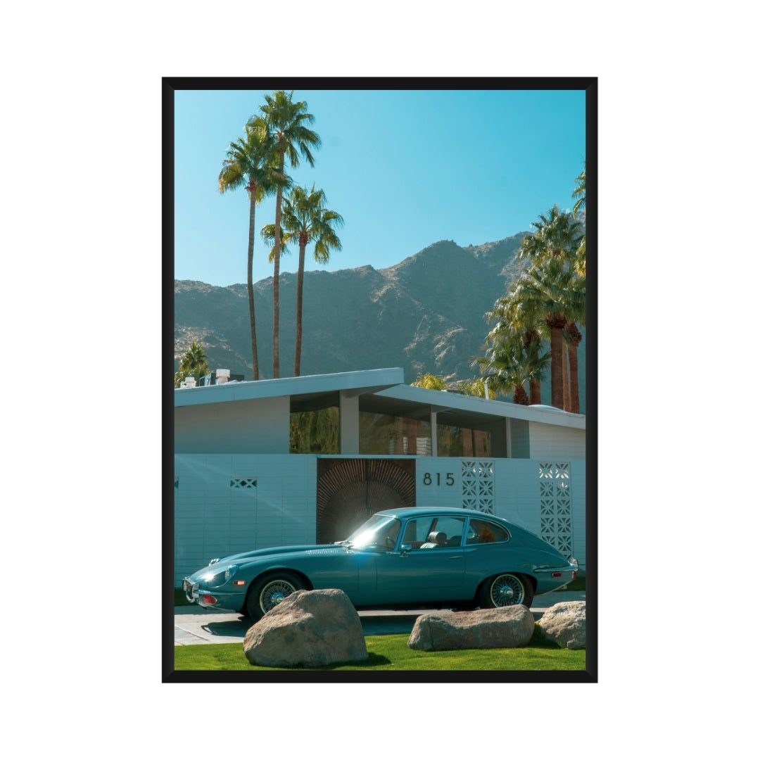 Jaguar E-Type Poster