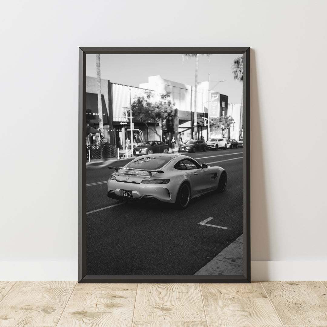 Mercedes AMG GT Poster