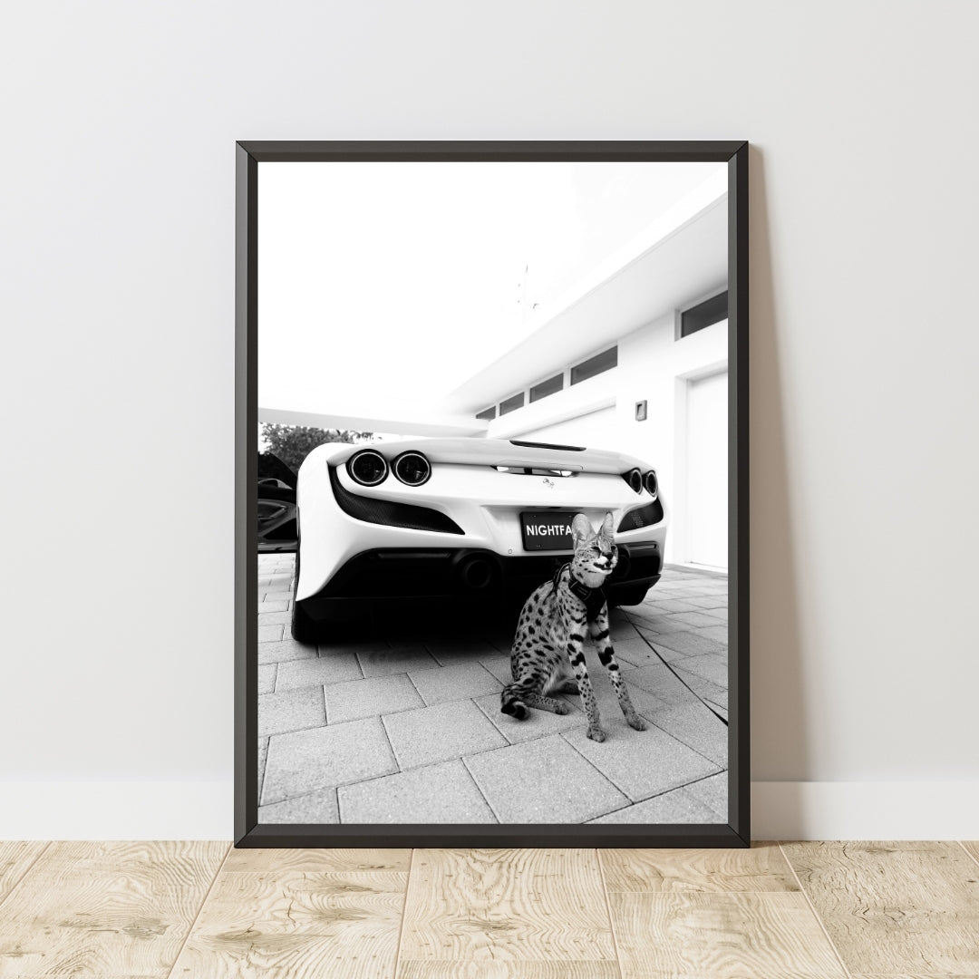 Ferrari F8 Poster