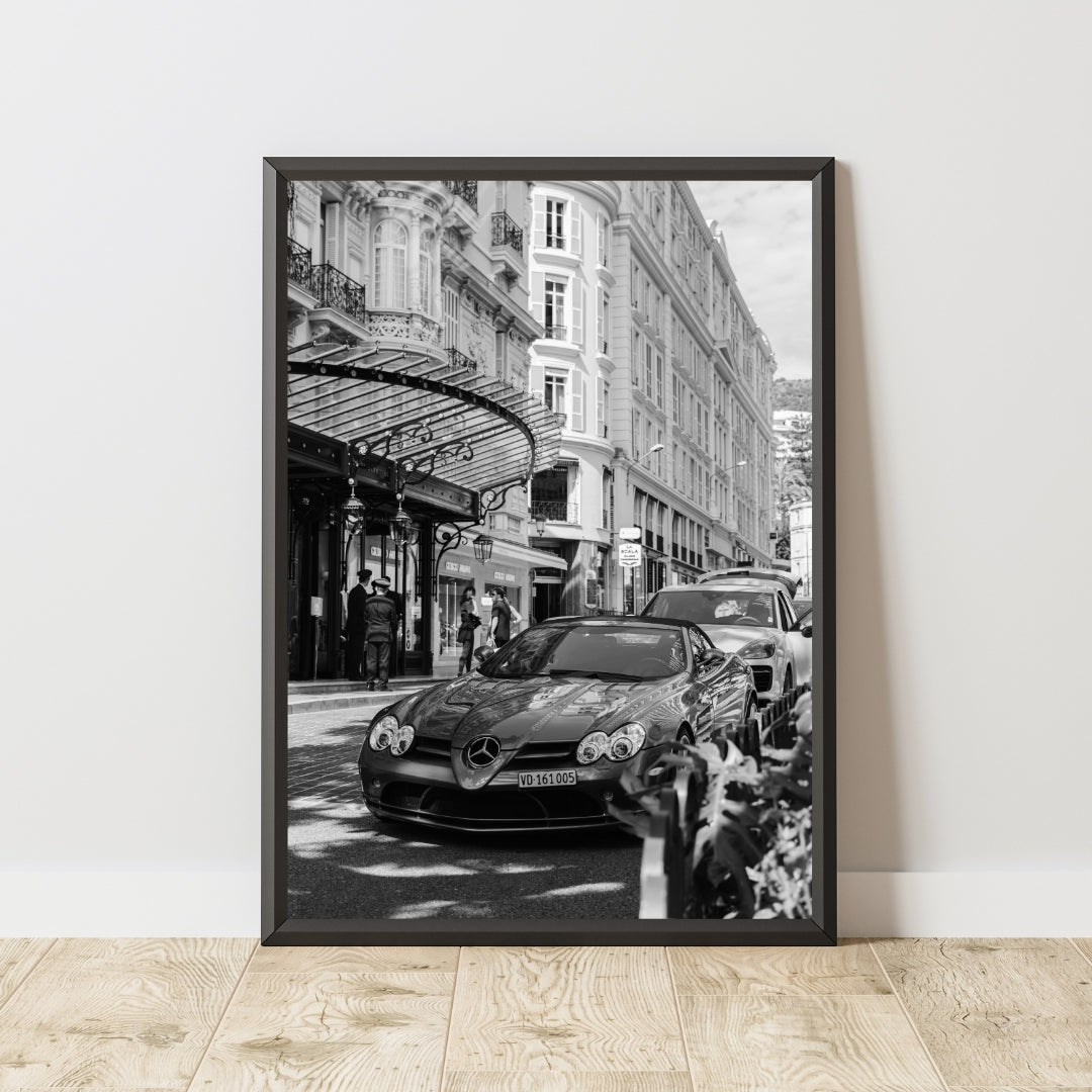 Mercedes SLR Poster