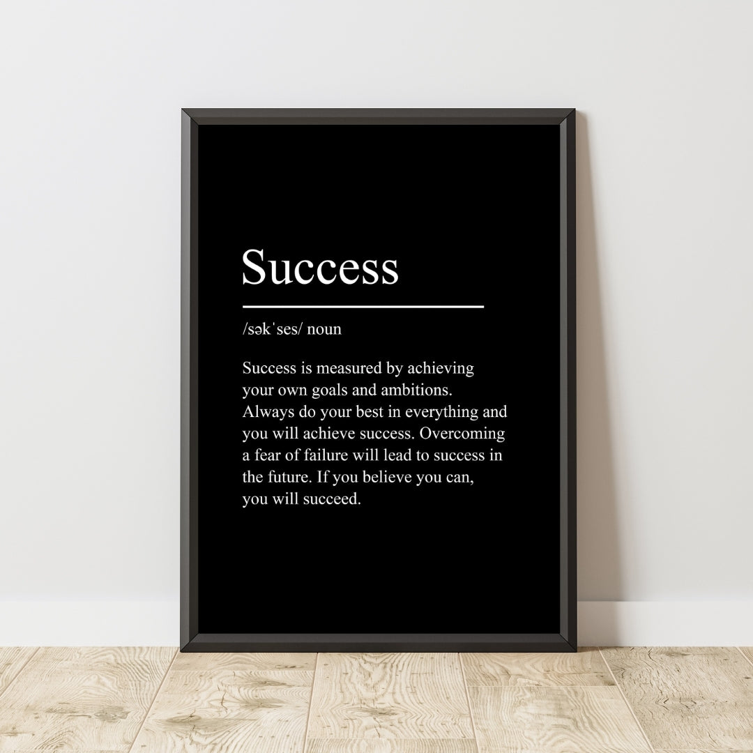 Motivational Poster "Success"
