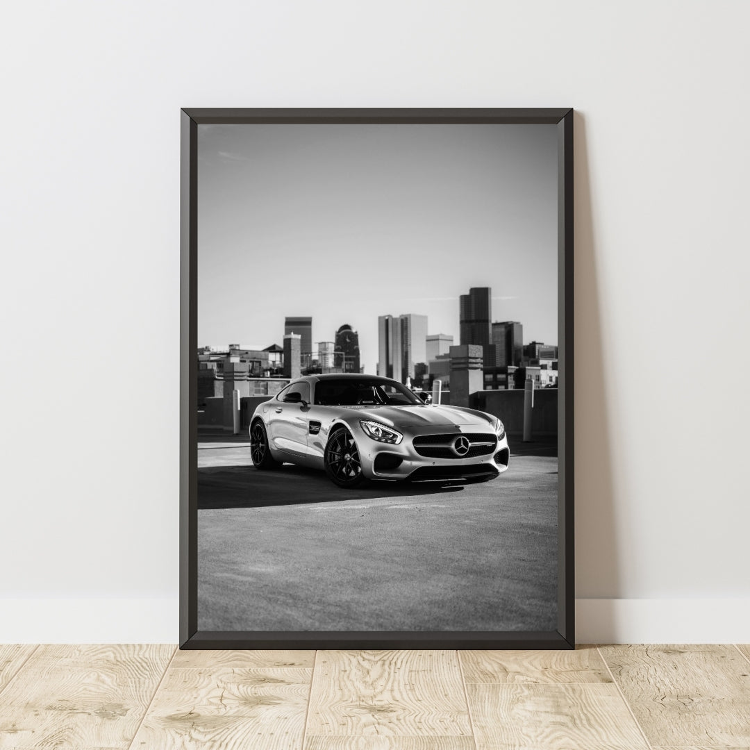 Mercedes AMG GT Poster