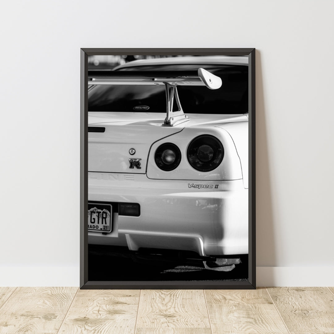 Nissan GTR Poster