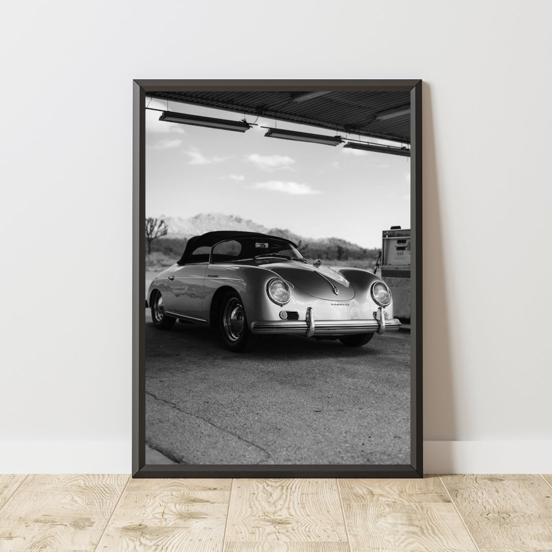 Vintage Porsche Poster