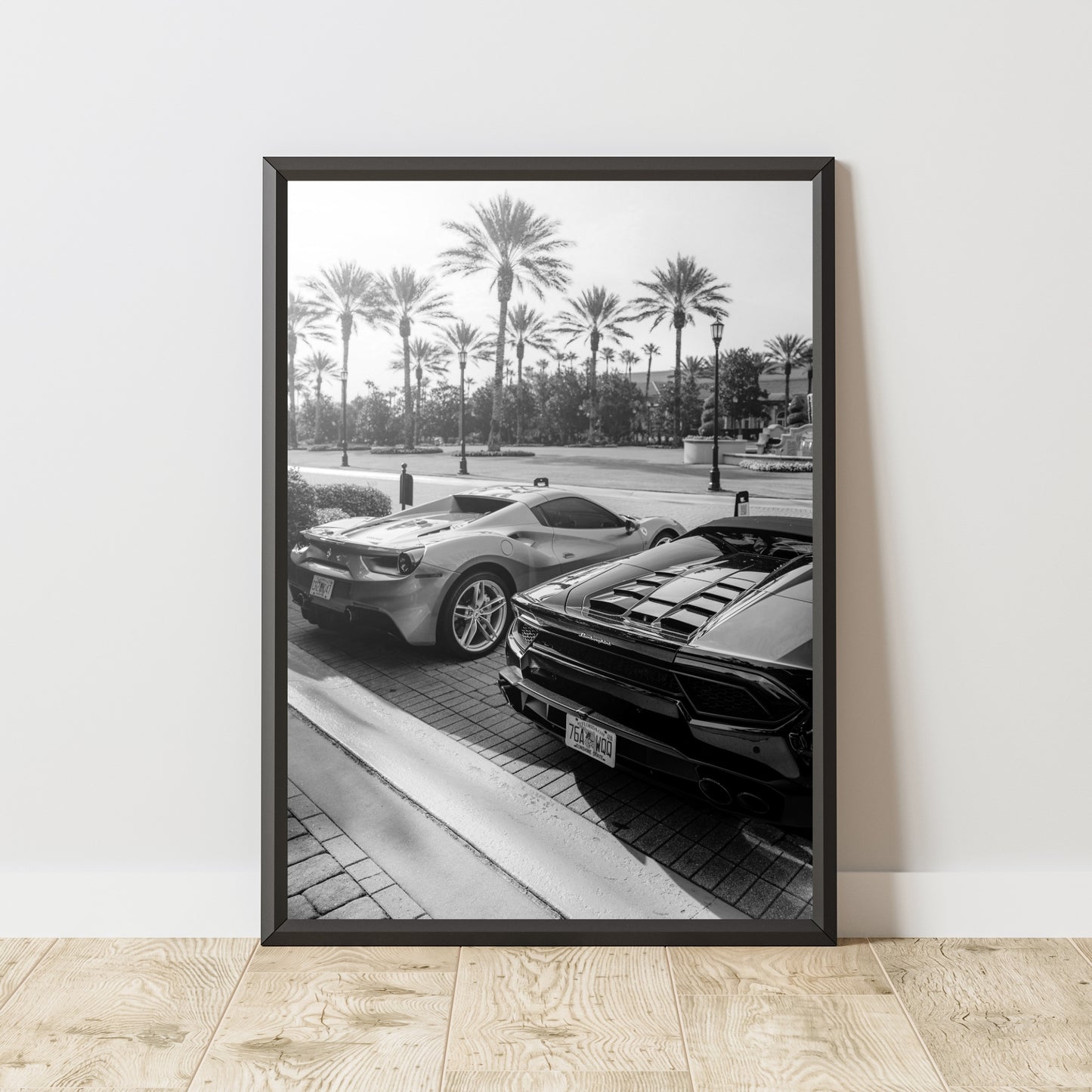 Lamborghini x Ferrari Poster