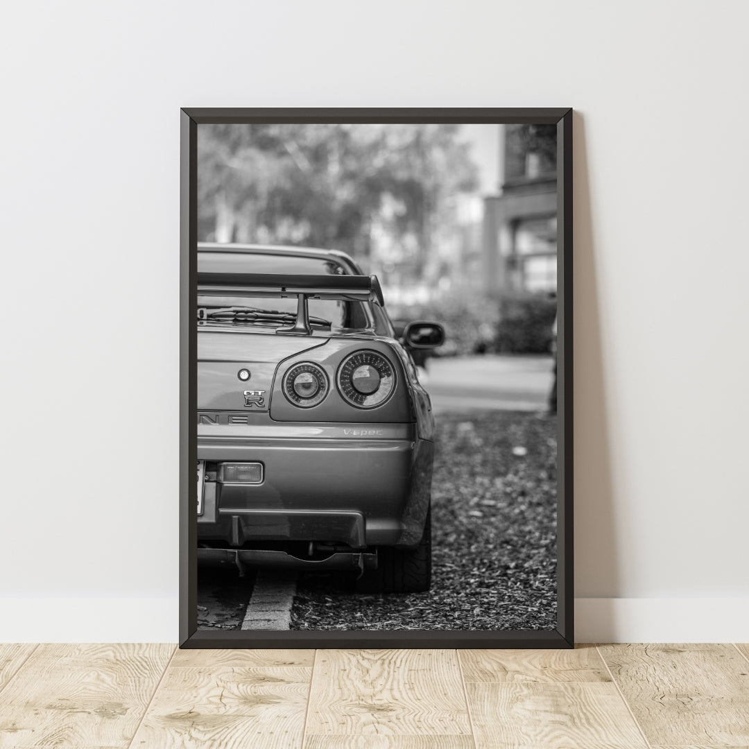 Vintage Nissan GTR Poster
