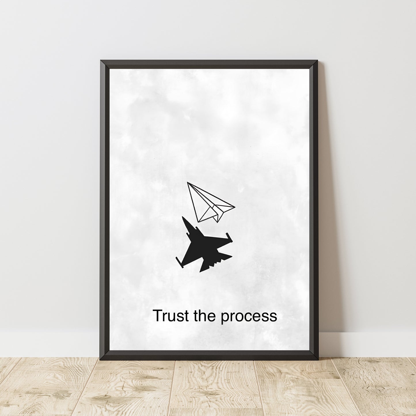 Motivational Poster "Trust The Process"