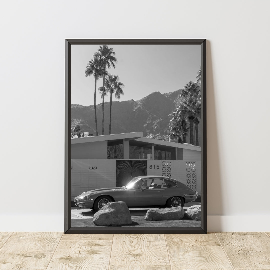 Jaguar E-Type Poster