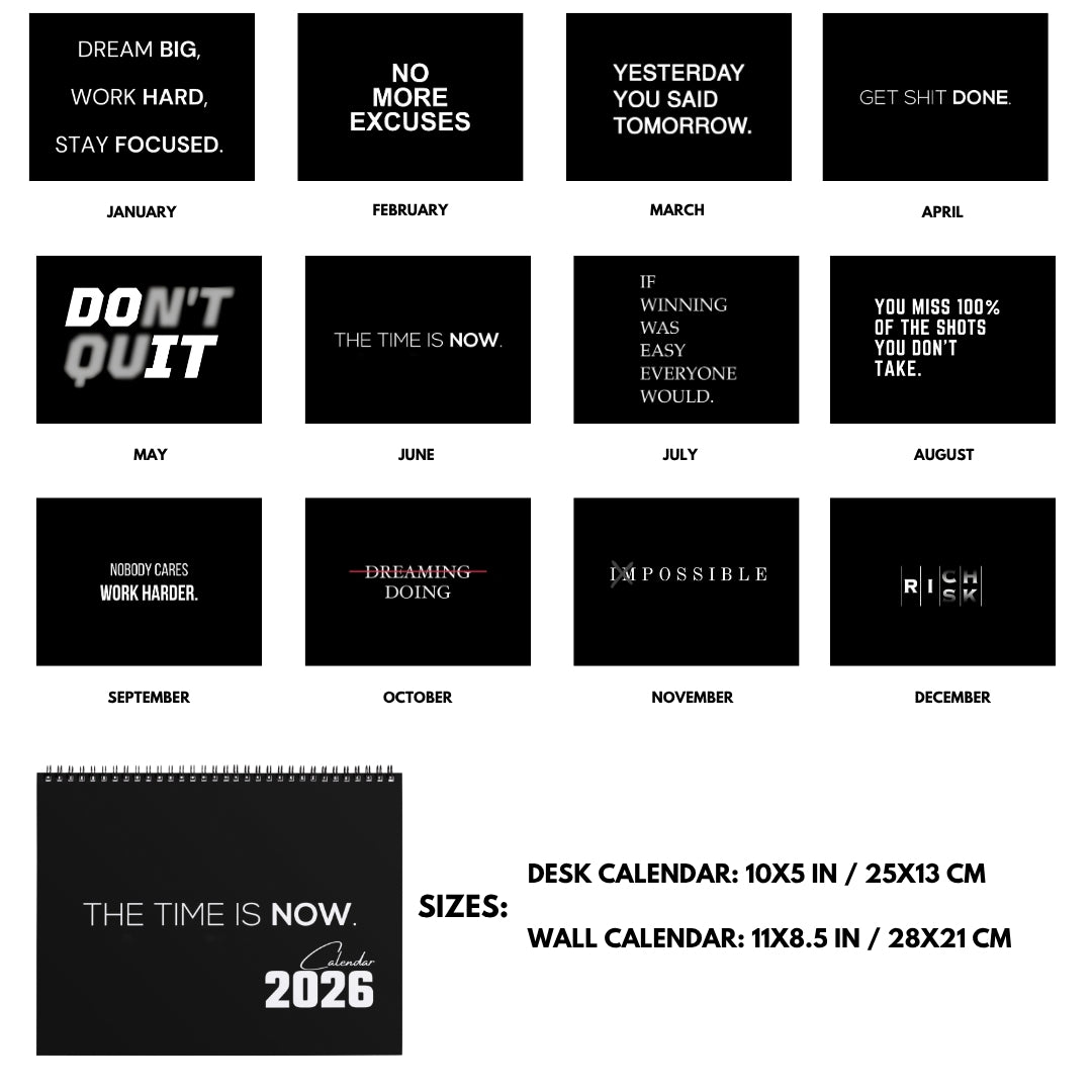Motivation Calendar