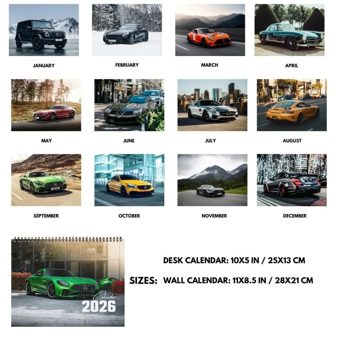 Mercedes Calendar