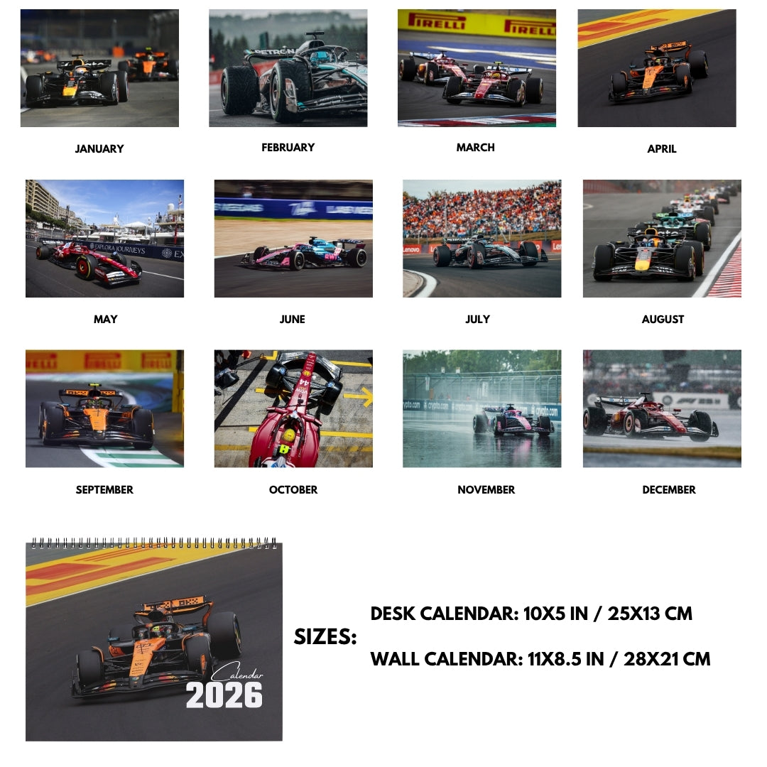 Formula 1 Calendar