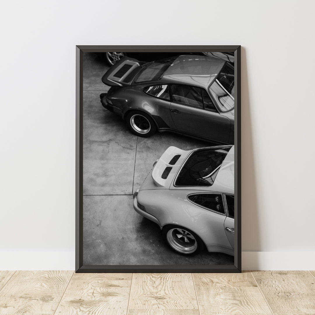 Vintage Porsche Poster
