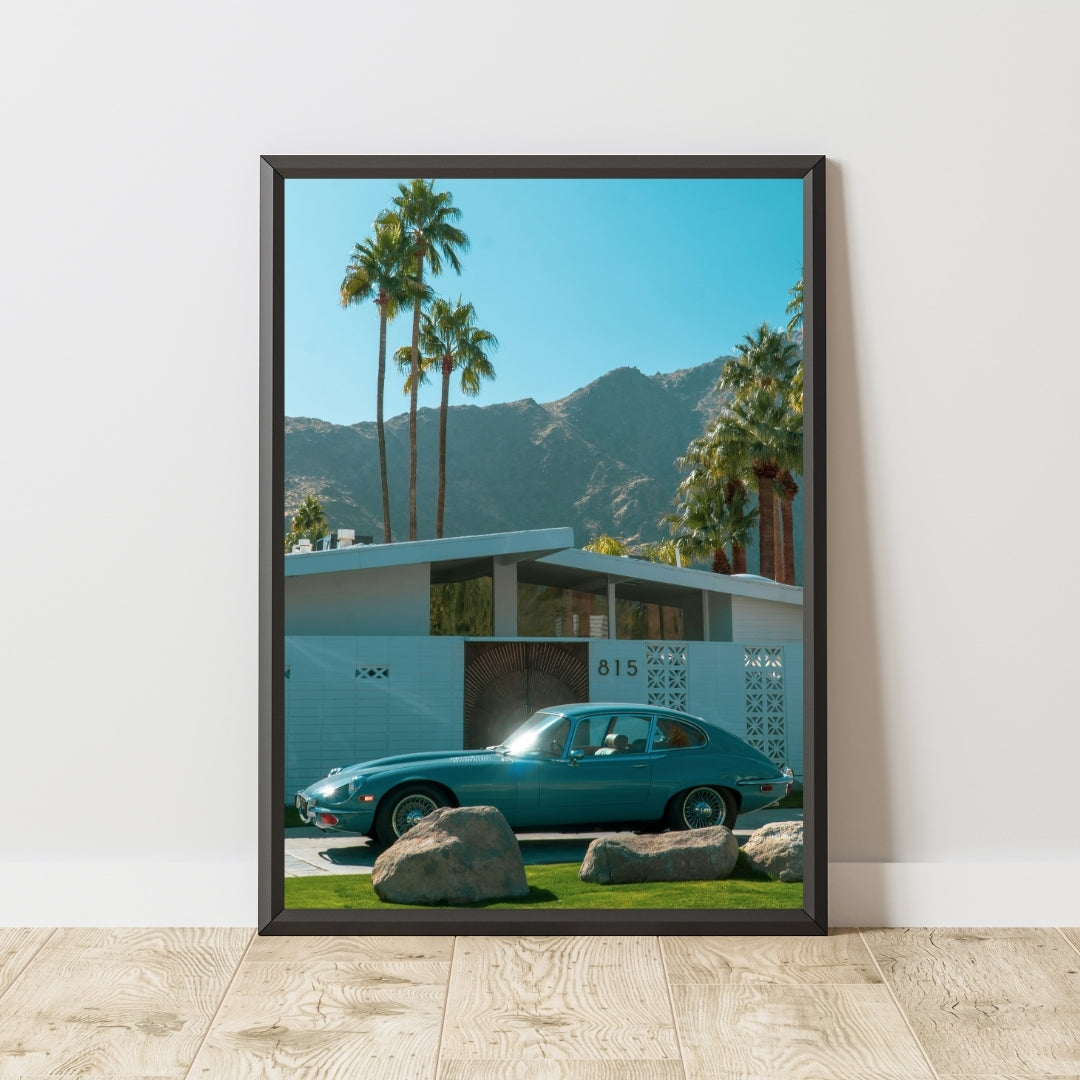 Jaguar E-Type Poster