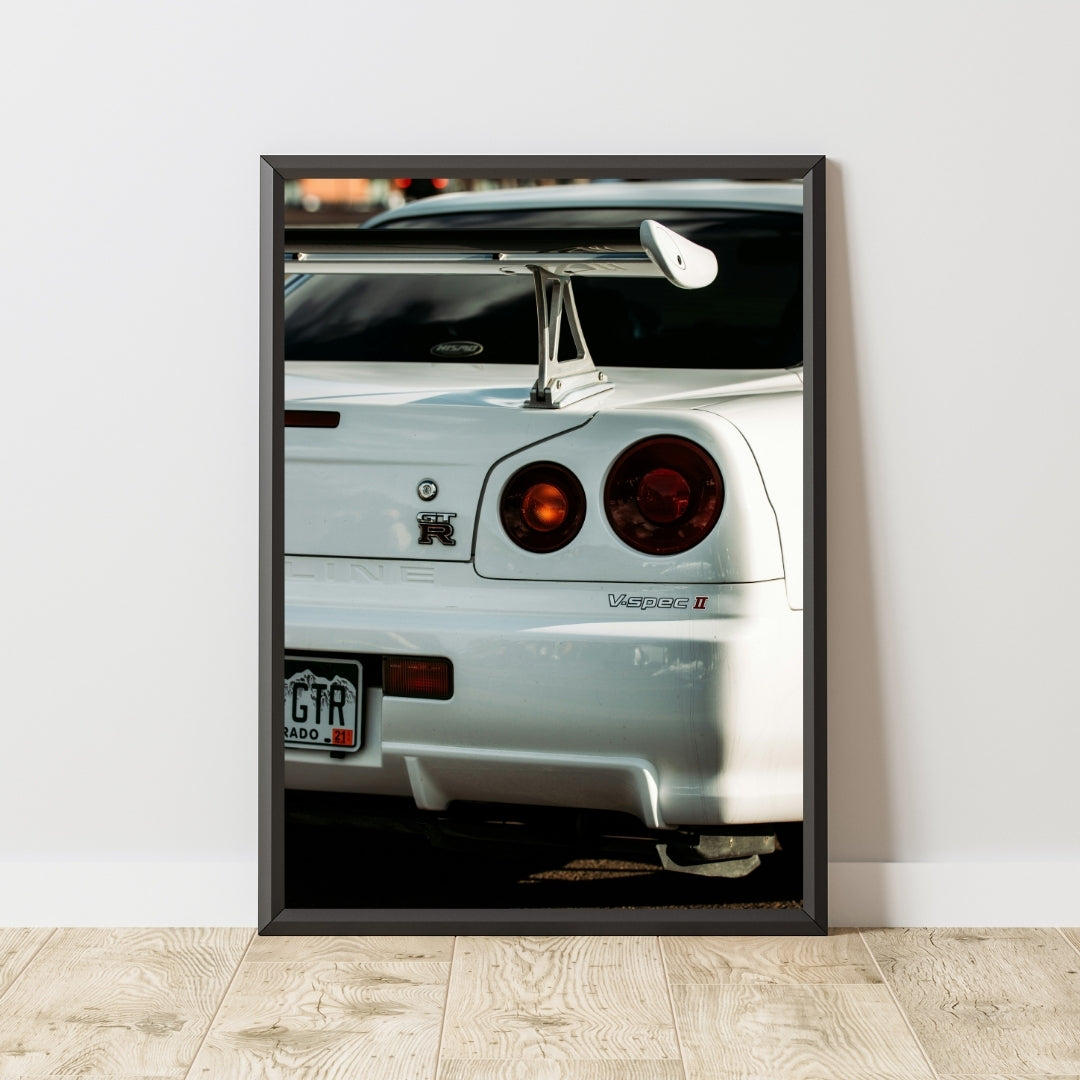 Nissan GTR Poster
