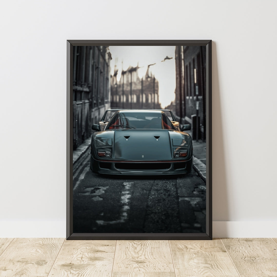Ferrari F40 Poster