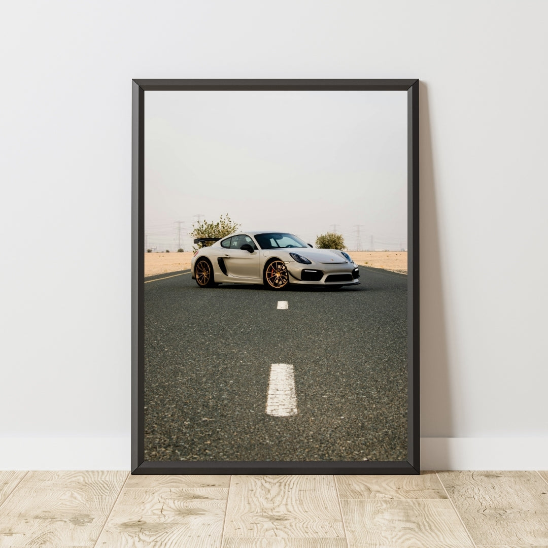 Porsche Cayman Poster