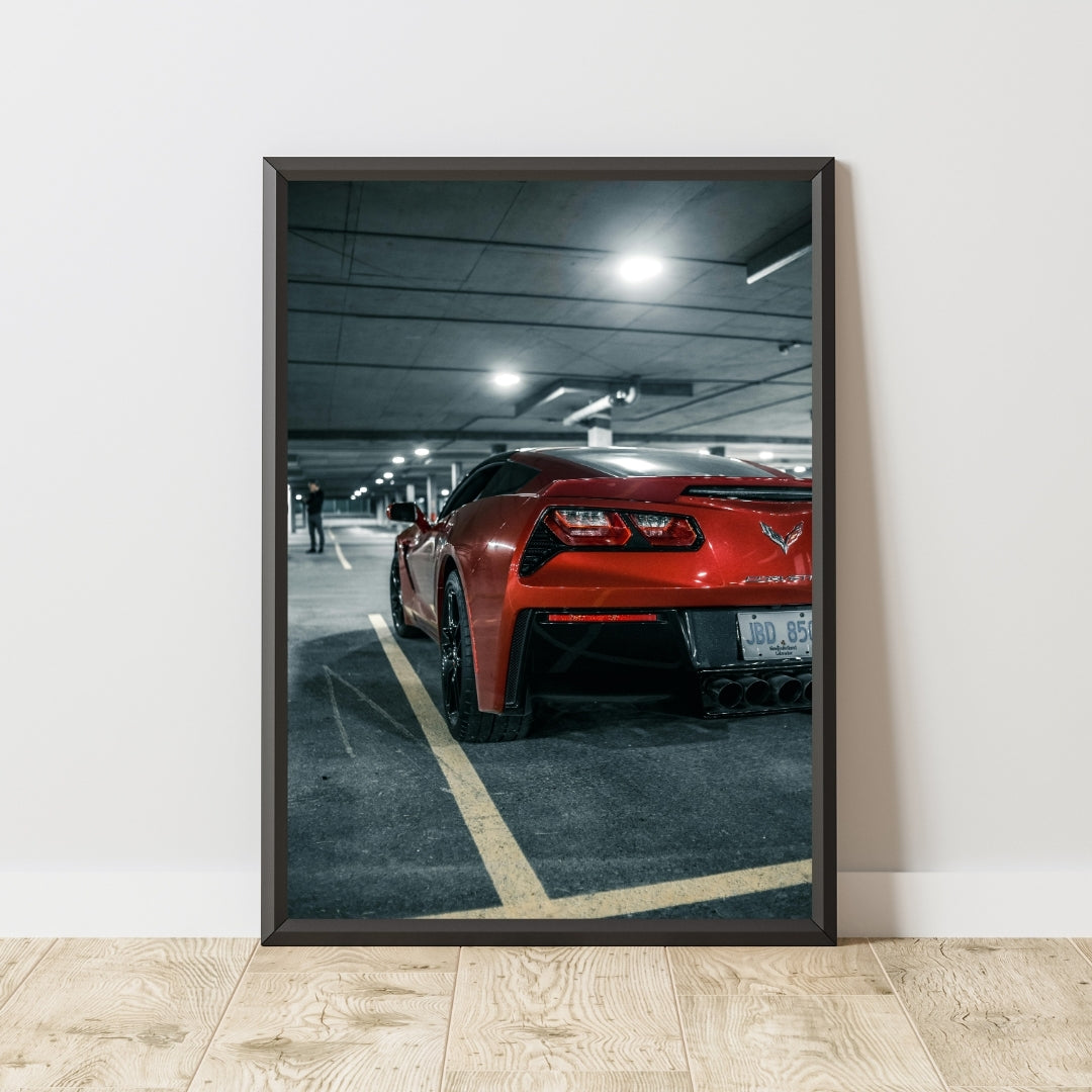 Chevrolet Corvette Poster