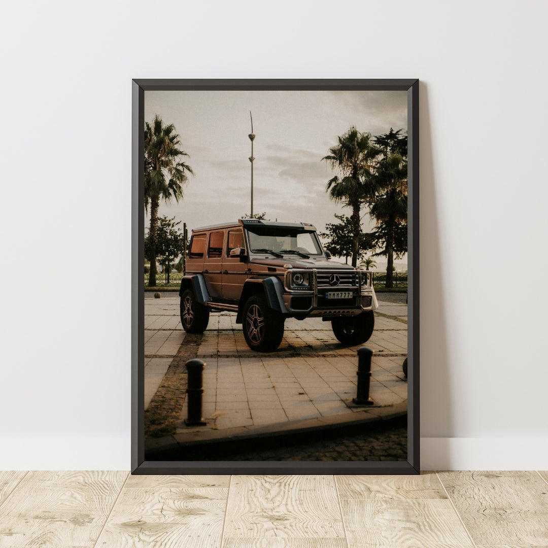 Mercedes G-Wagon Poster