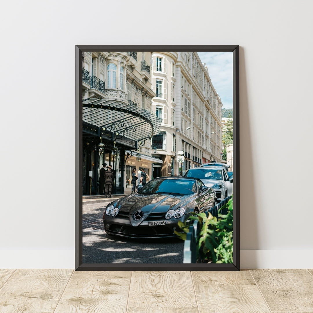 Mercedes SLR Poster