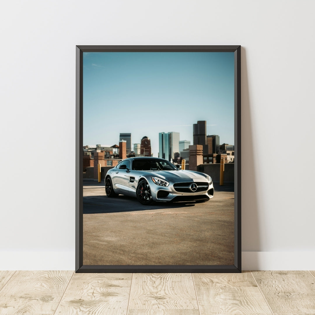 Mercedes AMG GT Poster