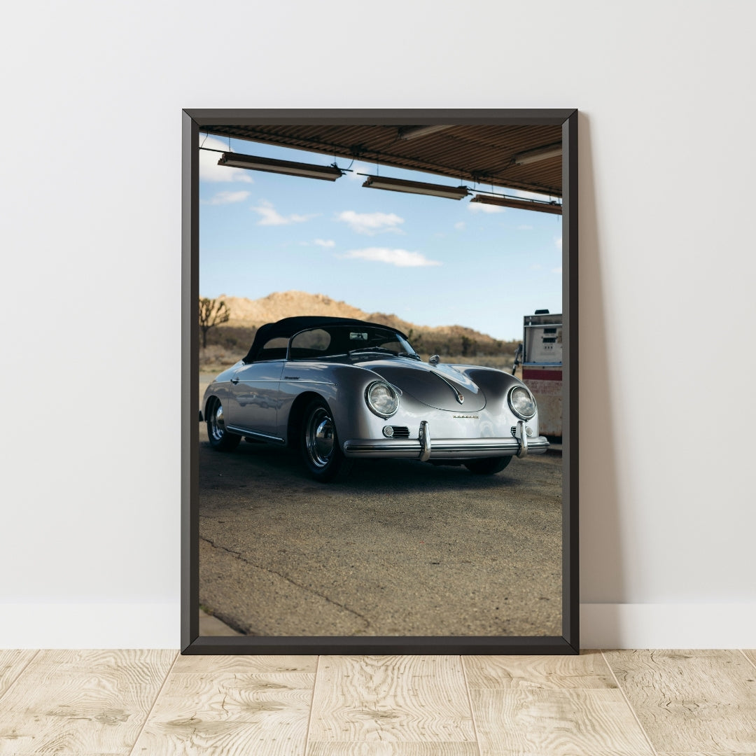 Vintage Porsche Poster