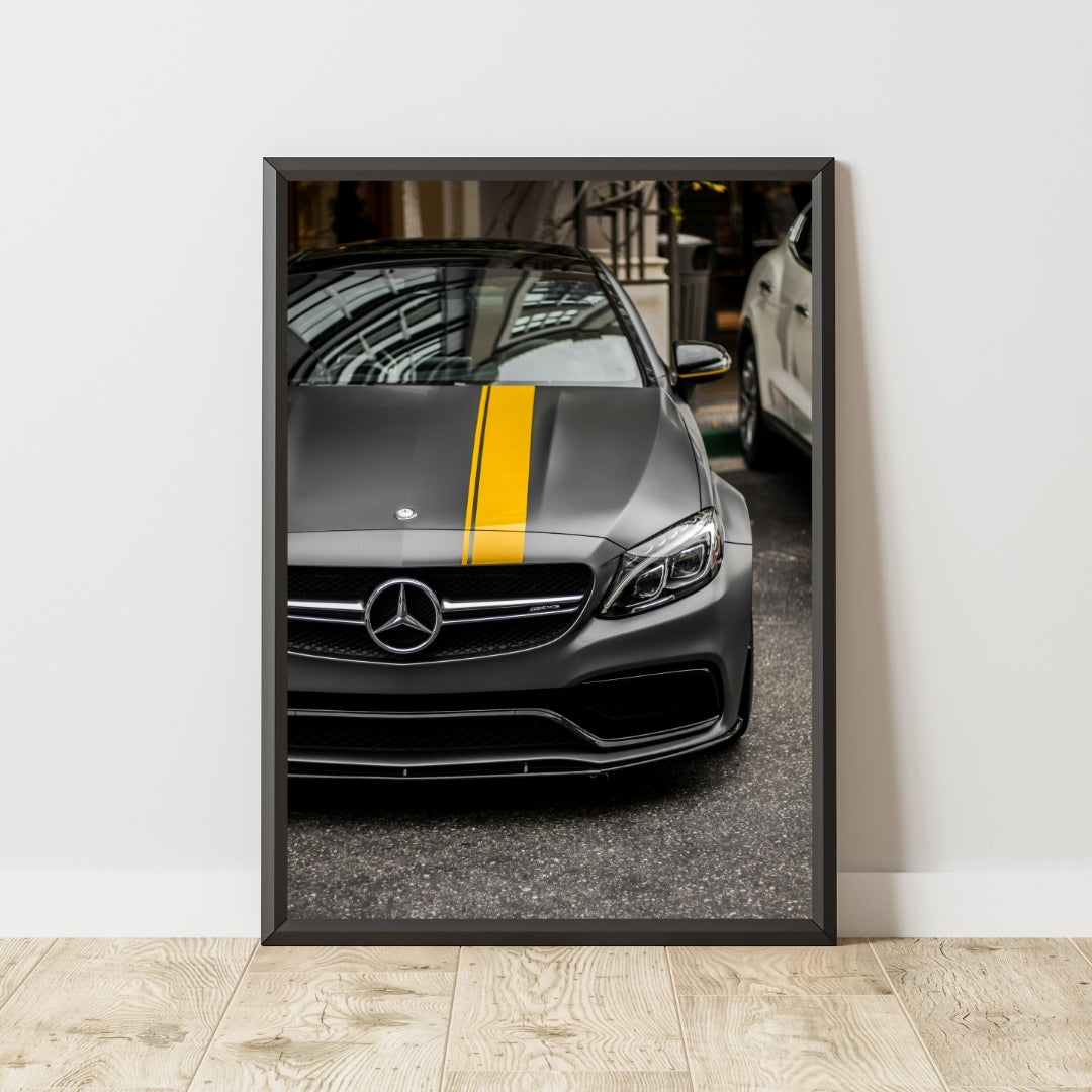 Mercedes C63 AMG Poster