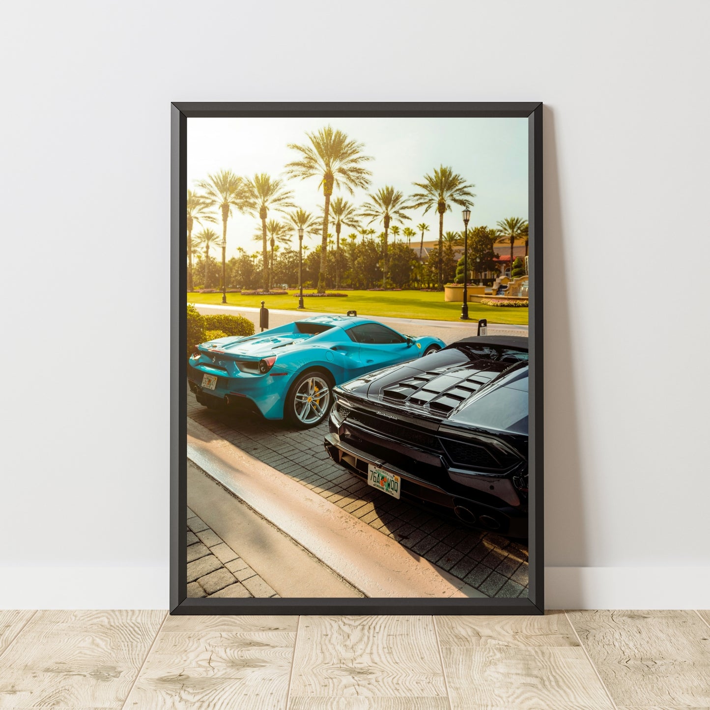 Lamborghini x Ferrari Poster