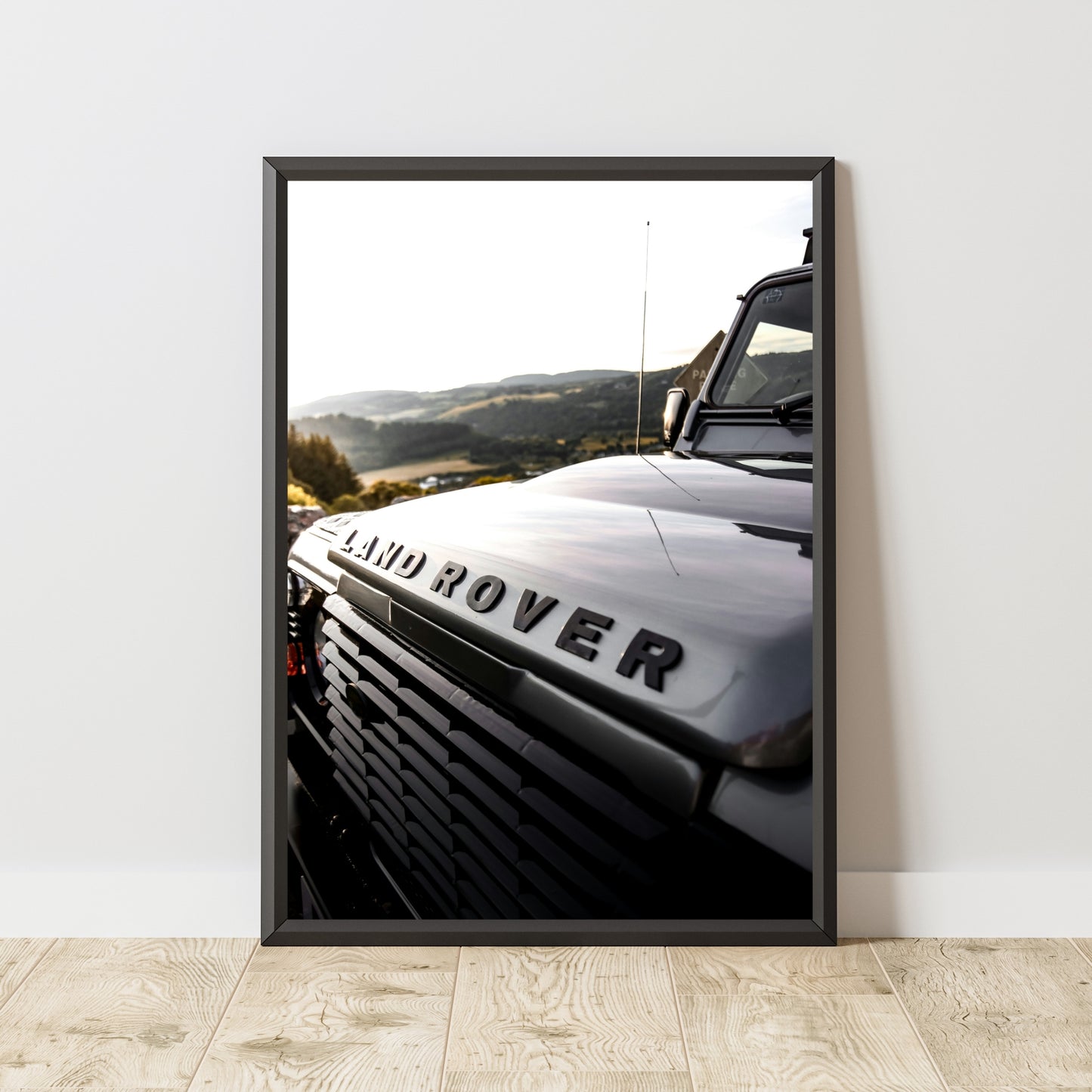 Land Rover Poster
