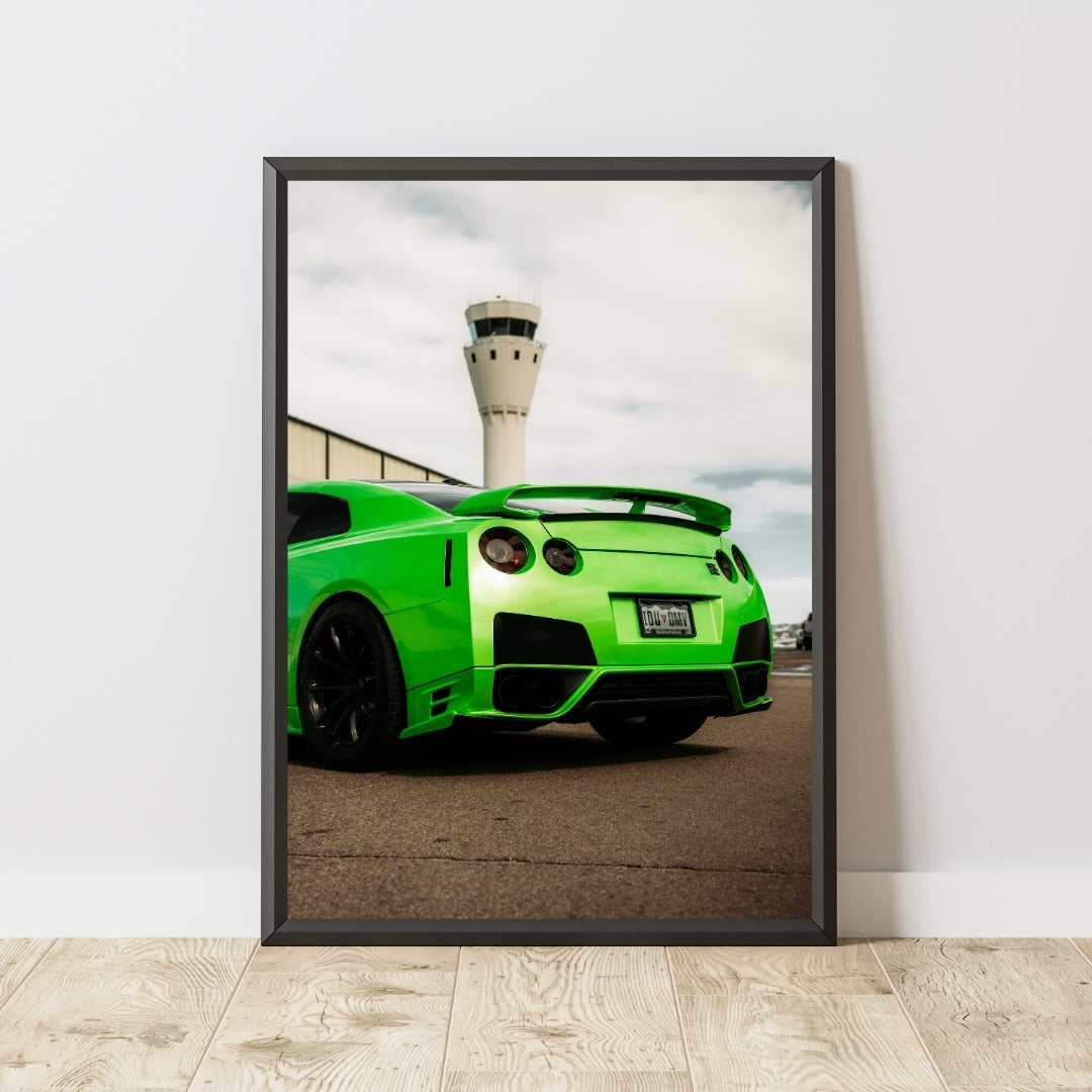 Nissan GTR Poster