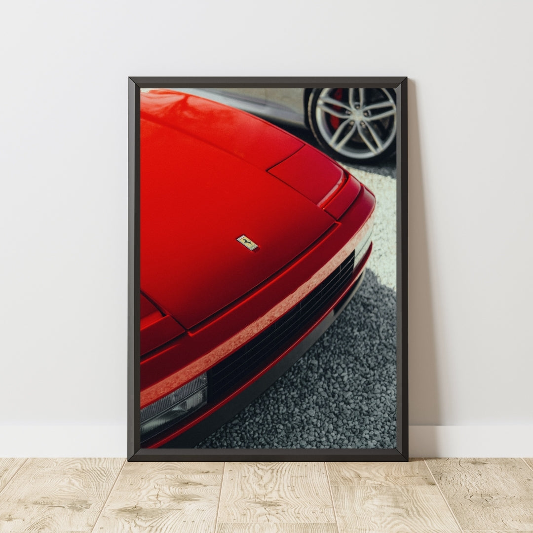Ferrari Testarossa Poster