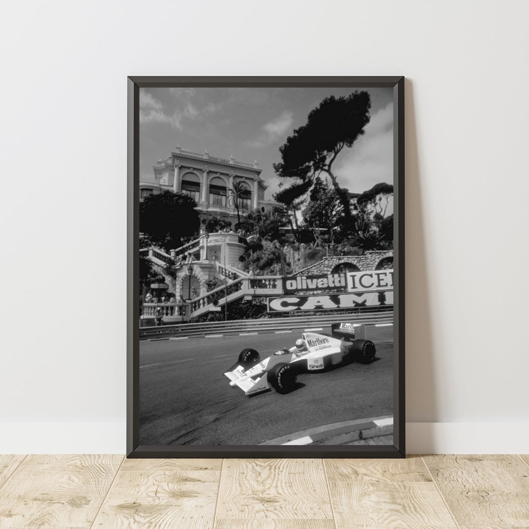Ayrton Senna Poster