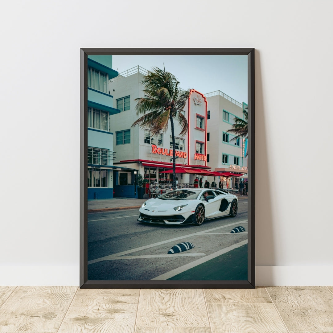 Lamborghini Aventador Poster