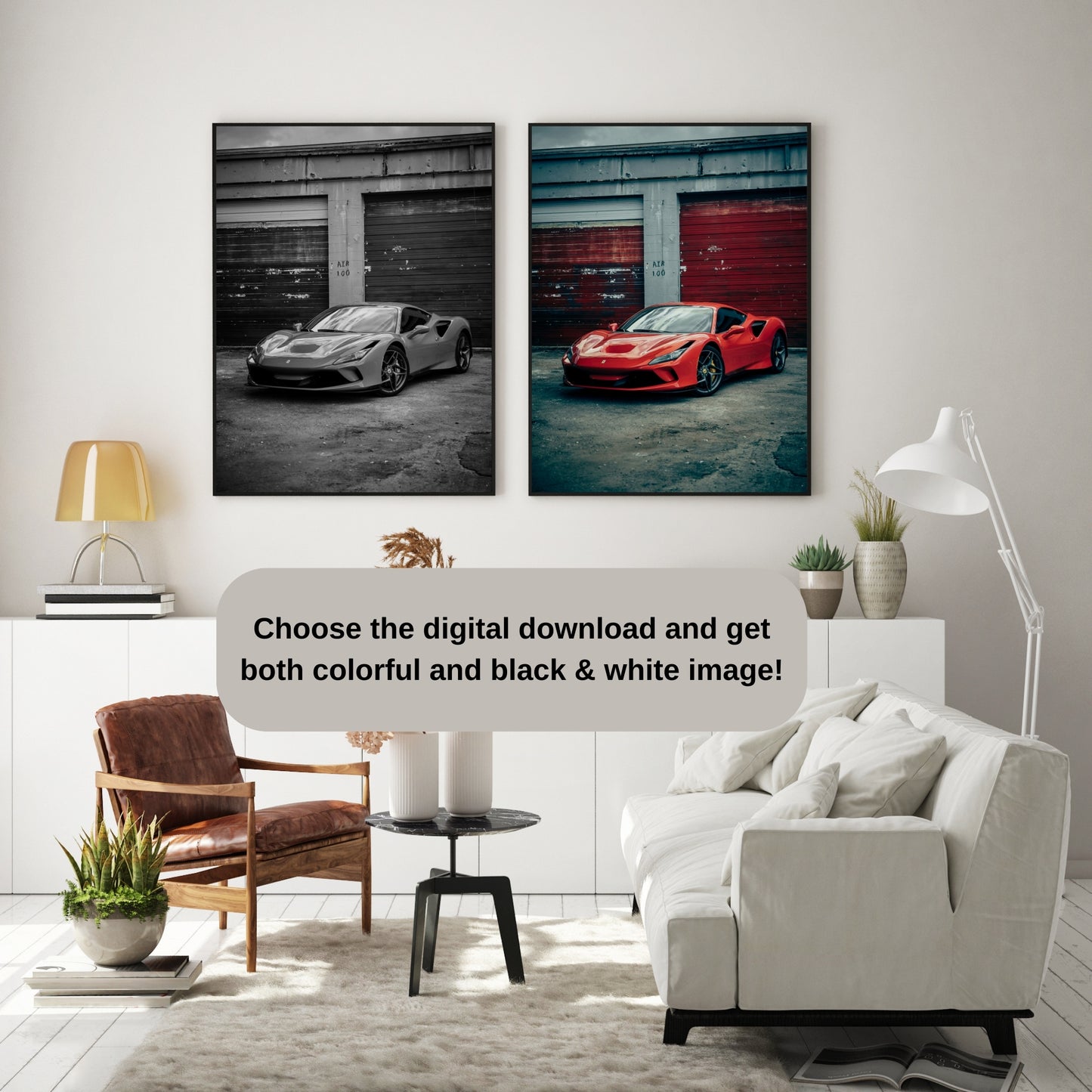 Ferrari F8 Poster