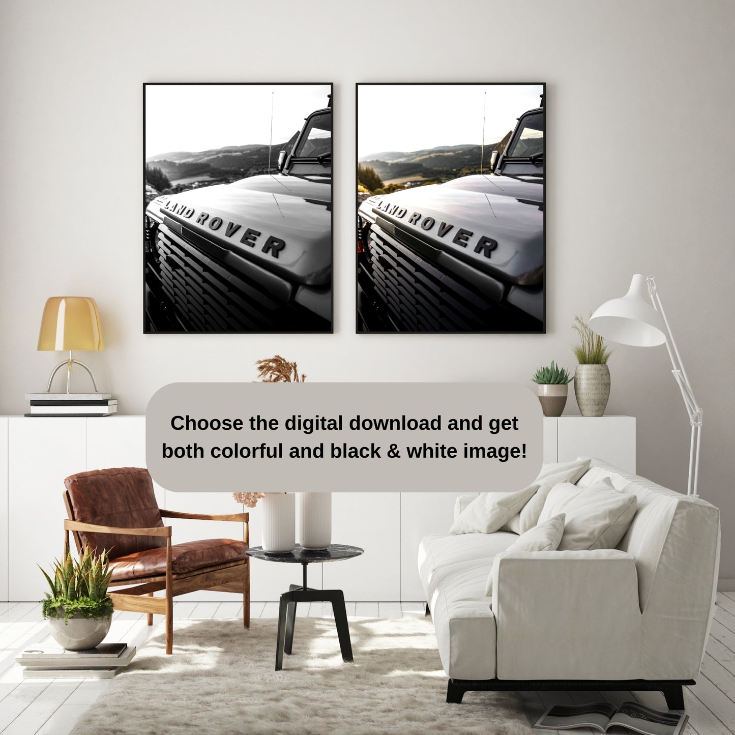 Land Rover Poster