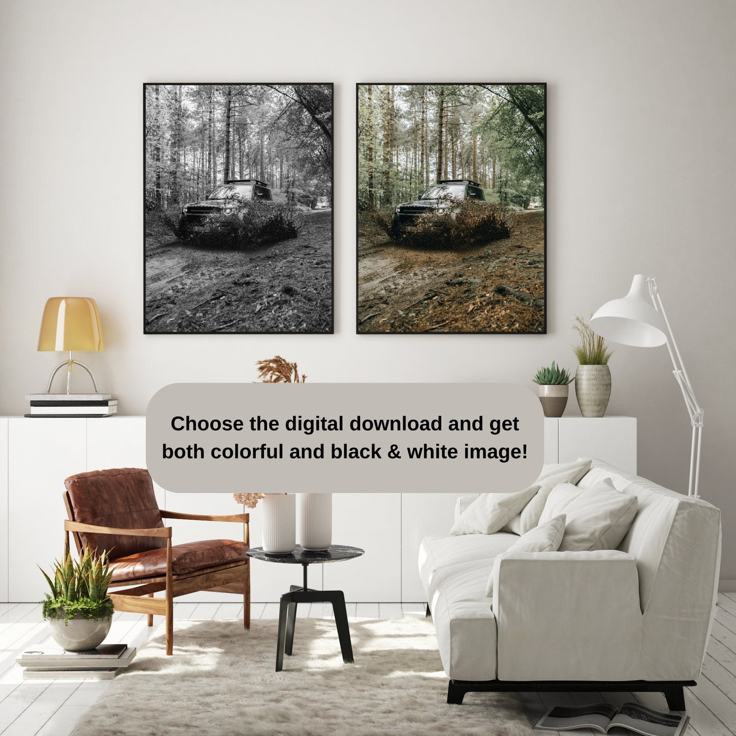 Land Rover Poster