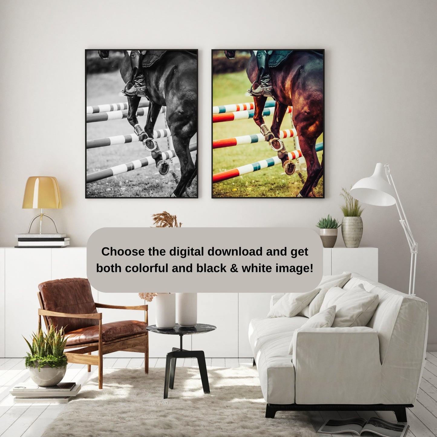 Horse Riding Poster