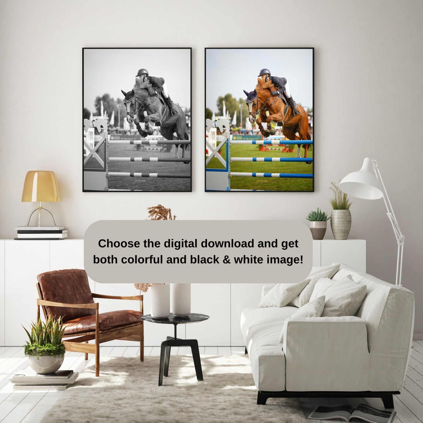 Horse Riding Poster