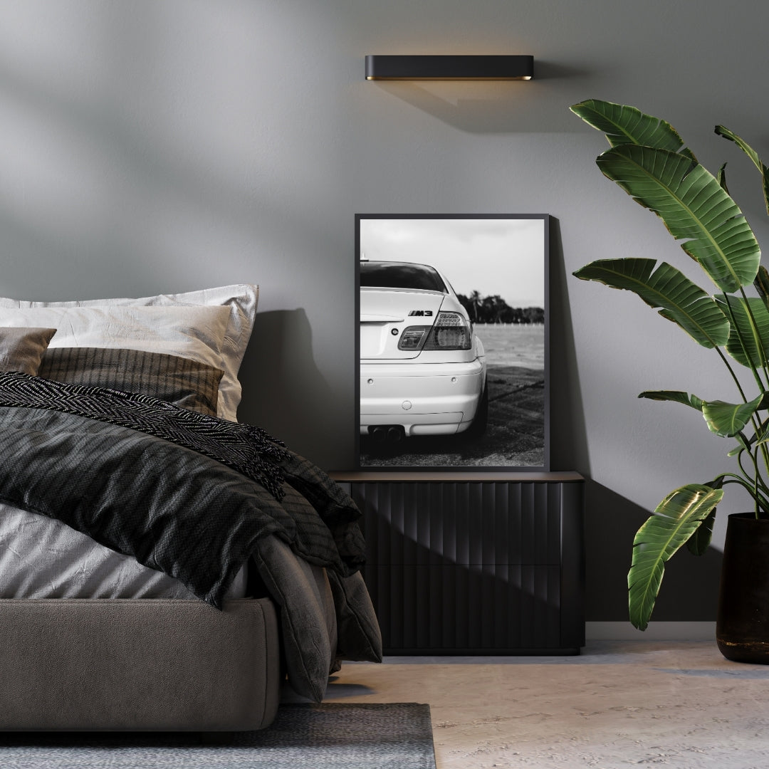 Vintage BMW M3 Poster