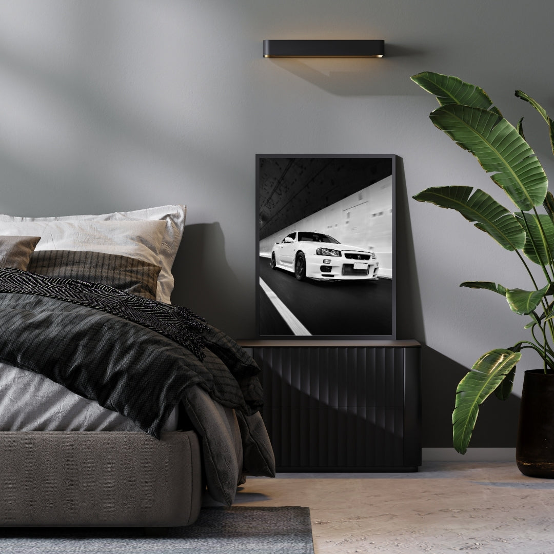 Nissan GTR Poster