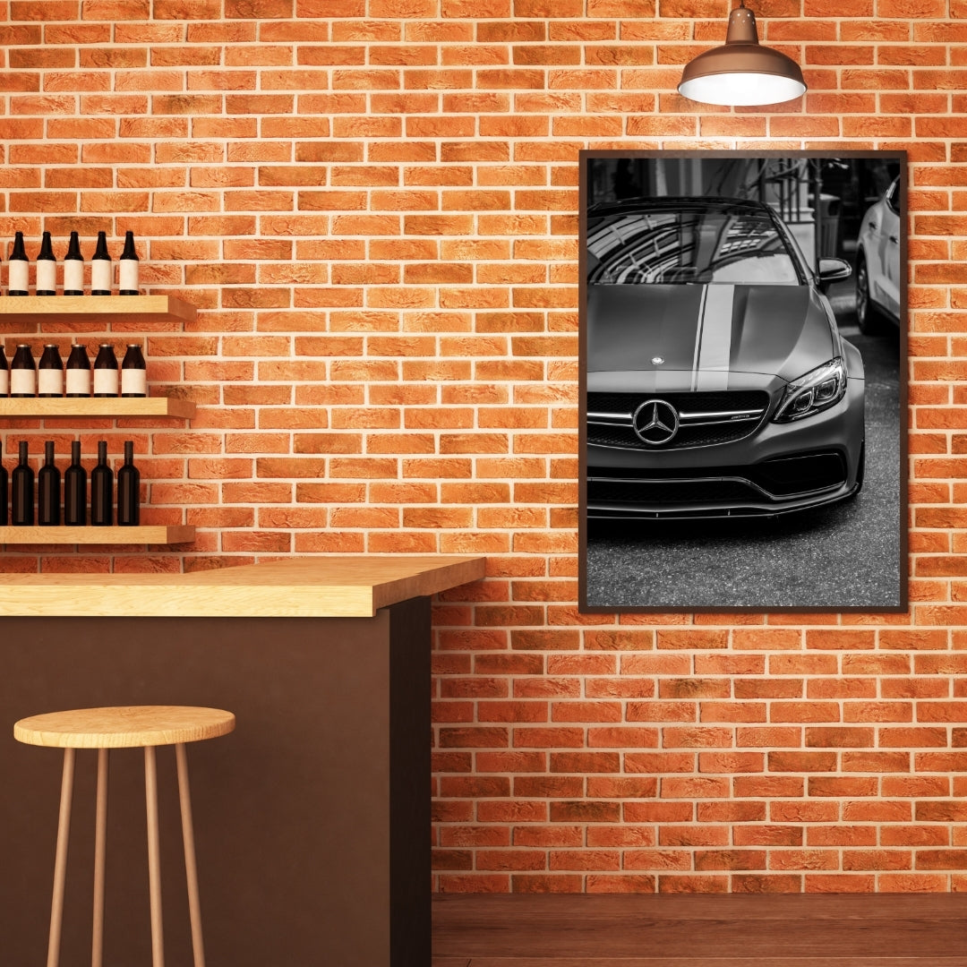 Mercedes C63 AMG Poster