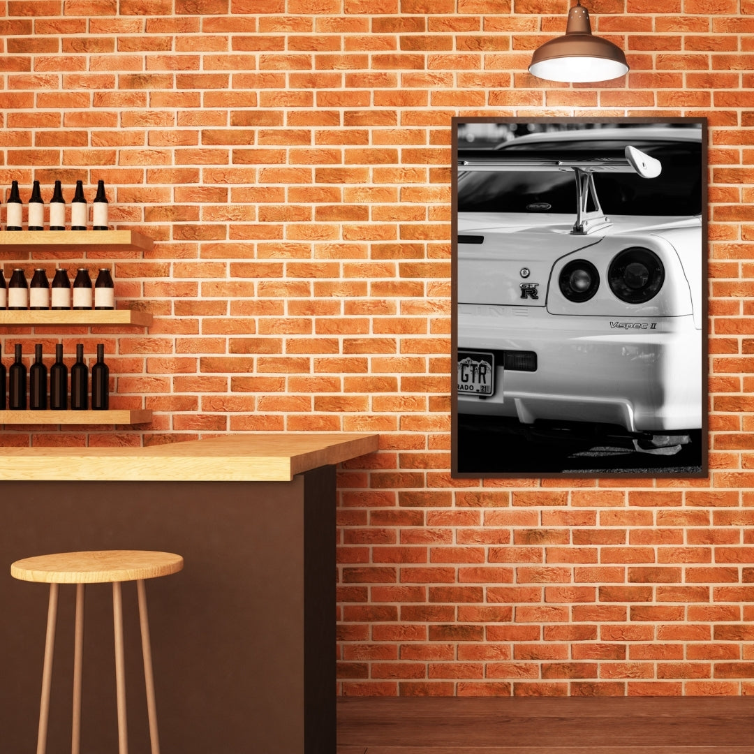 Nissan GTR Poster