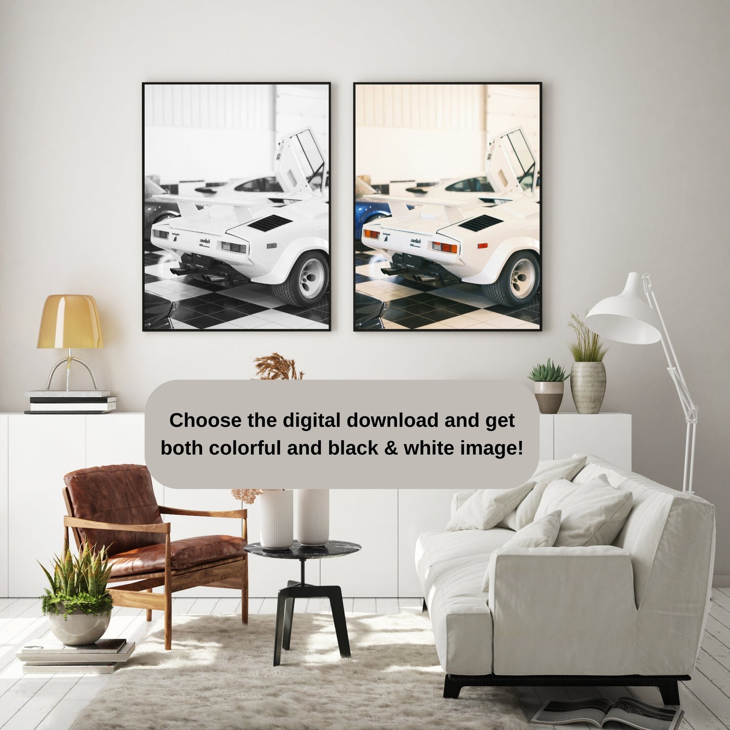 Lamborghini Countach Poster